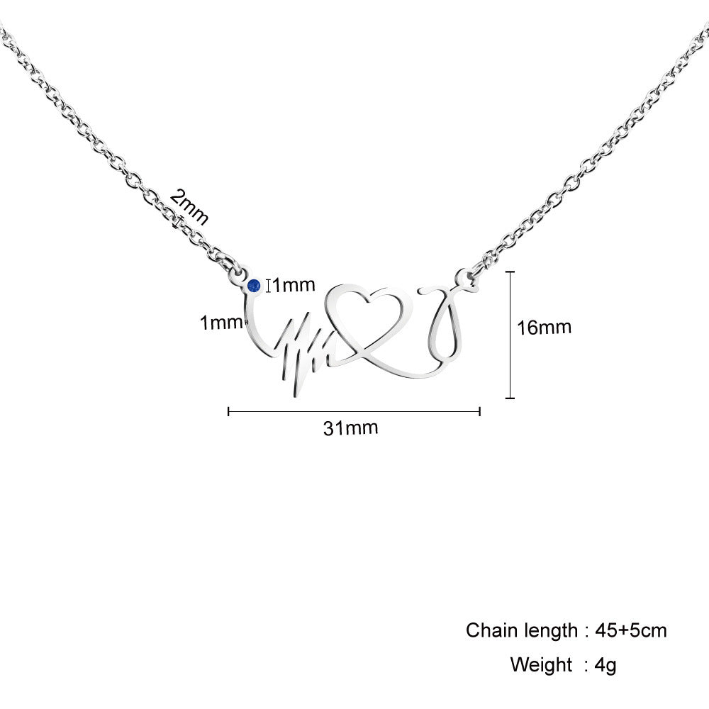 Custom necklaces in a variety of creative shapes