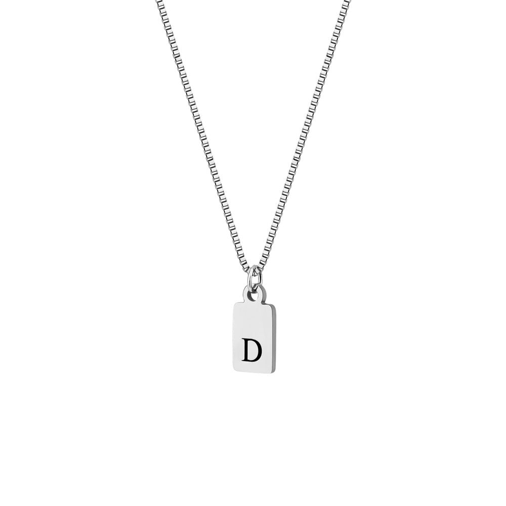 Minimalist Letter Necklace