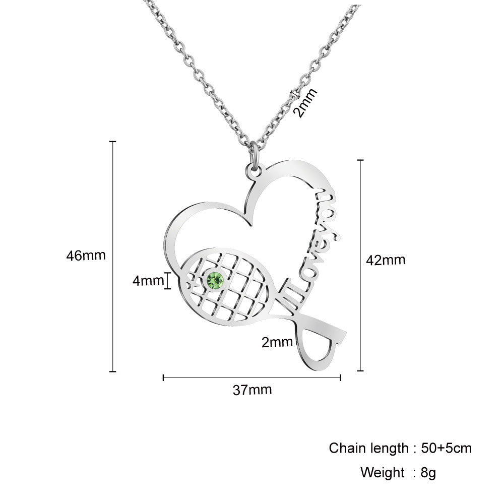 Custom necklaces in a variety of creative shapes